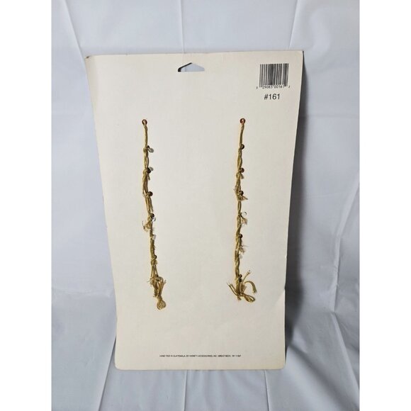 Vintage 18pc Variety Trim-a-Tree #161 Red Velvet Christmas Bows Ornaments - Picture 2 of 2